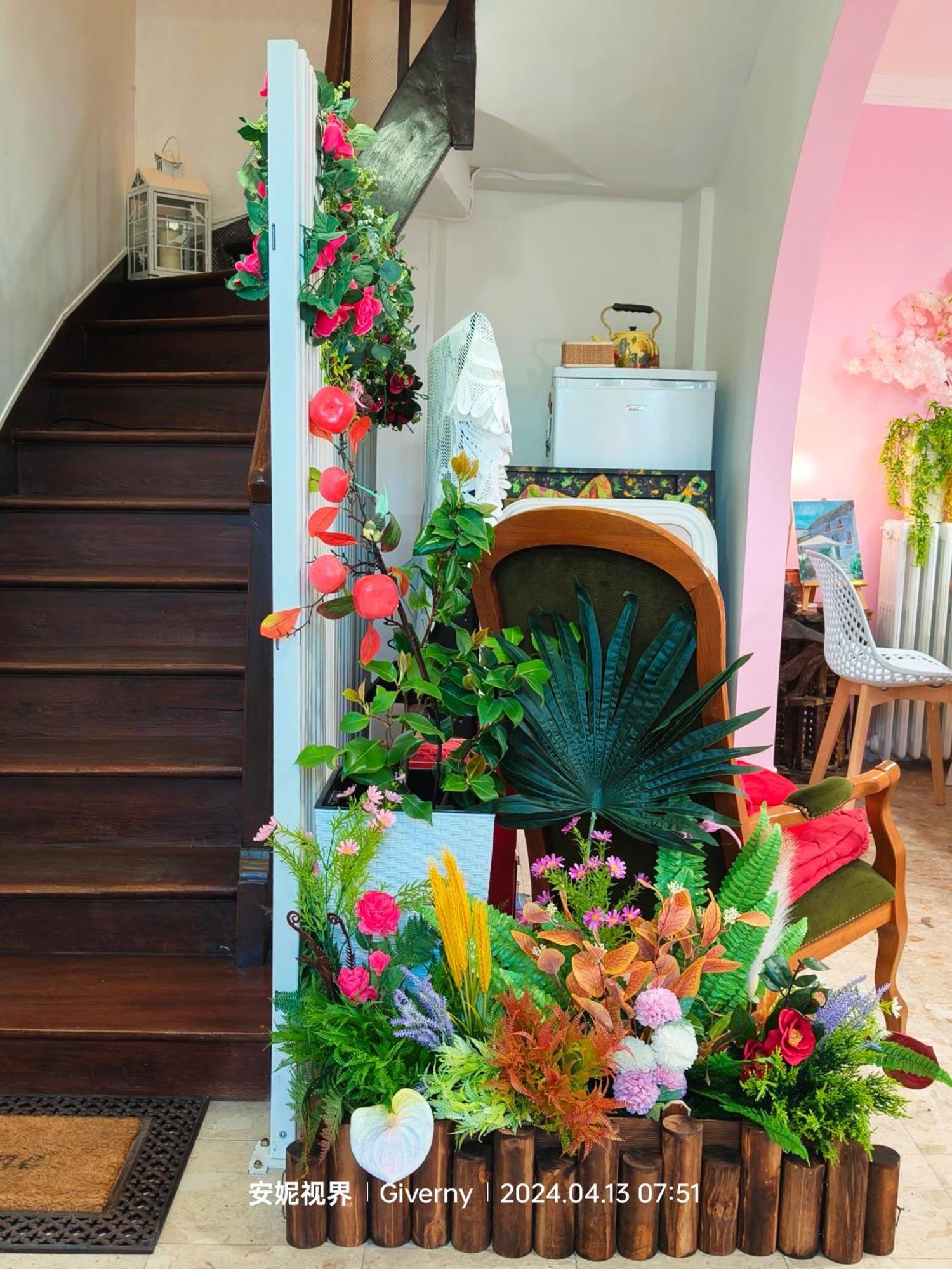 Le Coin Des Artistes Bed & Breakfast Giverny Eksteriør bilde
